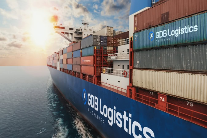 GDB Logistics container ship
